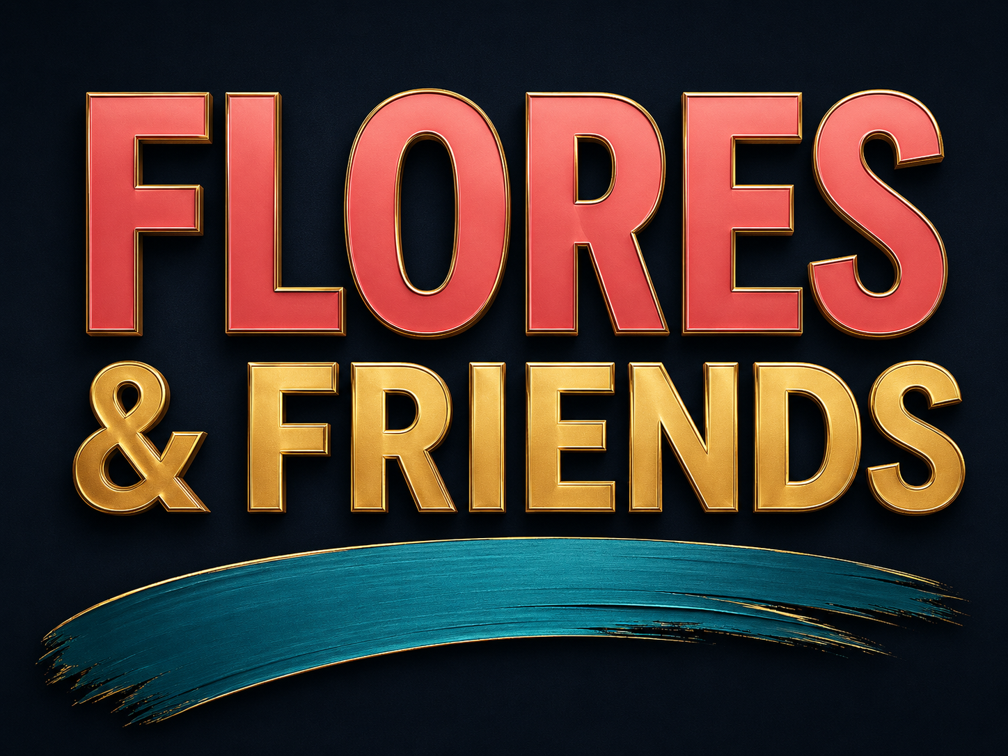 Flores & Friends logo